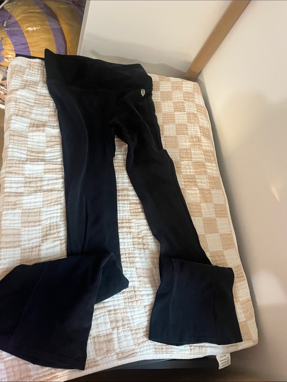 Free People Kids Black Flared Leggings